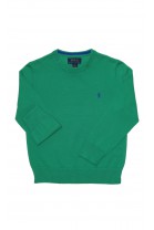 Zielony cienki sweter chłopięcy, Polo Ralph Lauren