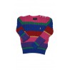 Kolorowy sweter dziewczecy, Polo Ralph Lauren