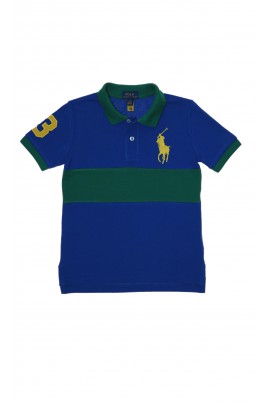 Koszulka polo 2-kolorowa chłopięca, Polo Ralph Lauren