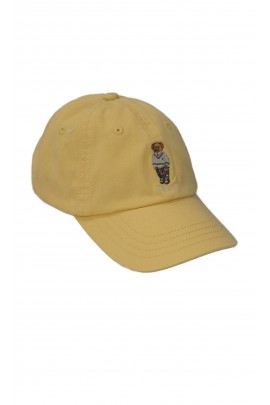 Żółta czapka z daszkiem, Ralph Lauren