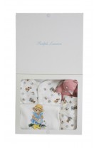 Zestaw prezentowy niemowlęcy dla dziewczynki, Ralph Lauren