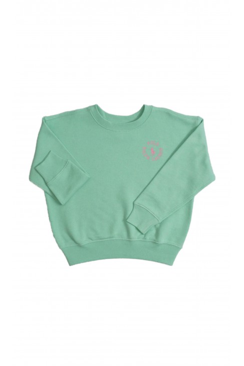 Zielona bluza dresowa dziewczęca, Polo Ralph Lauren