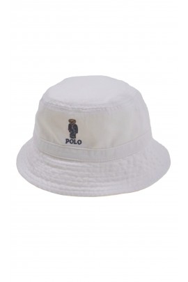 Biały kapelusz niemowlęcy, Ralph Lauren