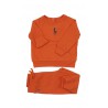 Pomaranczowy dres niemowlecy, Ralph Lauren