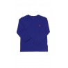 Szafirowy t-shirt chlopiecy na dlugi rekaw, Polo Ralph Lauren