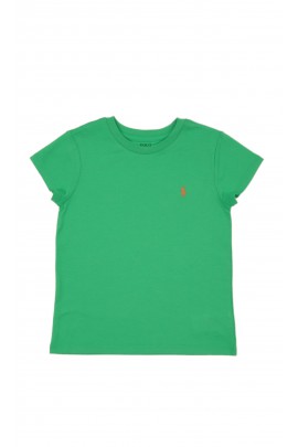 Szmaragdowy t-shirt dziecięcy, Polo Ralph Lauren