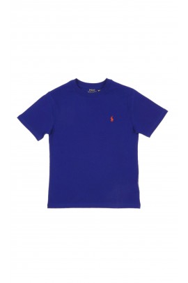 Szafirowy t-shirt chłopięcy, Polo Ralph Lauren