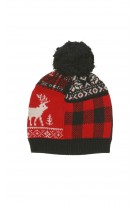 Ciepła czapka zimowa ze świąteczną stylizacją, Polo Ralph Lauren