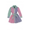 Letnia sukienka w kolorowe zywe paski, Polo Ralph Lauren