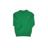 Zielony sweter okragly pod szyja, Polo Ralph Lauren