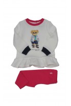 Komplet niemowlęcy dziewczęcy tunika i legginsy, Ralph Lauren