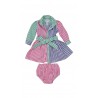 Sukienka niemowleca w kolorowe paski, Ralph Lauren