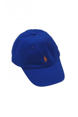 Szafirowa czapka z daszkiem, Polo Ralph Lauren