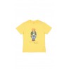 Zolty t-shirt chlopiecy z kultowym misiem Bear, Polo Ralph Lauren