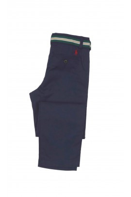 Granatowe eleganckie spodnie chłopięce, Polo Ralph Lauren