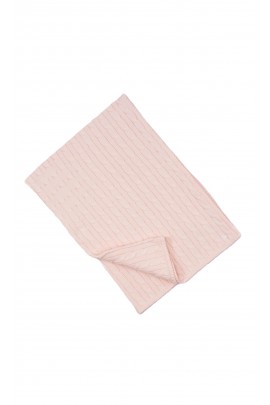 Pled niemowlęcy w pastelowym różu, Ralph Lauren