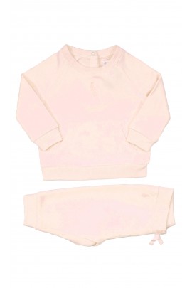 Pudrowo - różowe niemowlęce dresy, Ralph Lauren
