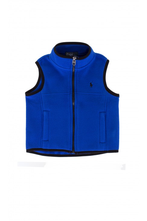 Szafirowy bezrękawnik, Polo Ralph Lauren Szafirowy bezrękawnik, Polo Ralph Lauren