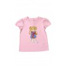 T-shirt niemowlecy dziewczecy z nadrukiem misia, Polo Ralph Lauren