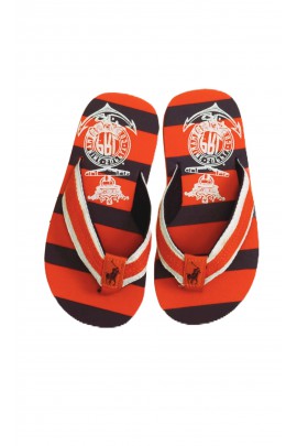 Pomarańczowe japonki chłopięce, Polo Ralph Lauren