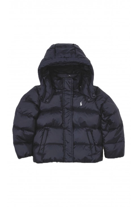 Granatowa kurtka dziecięca ocieplana, Polo Ralph Lauren
