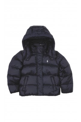 Granatowa kurtka dziecięca ocieplana, Polo Ralph Lauren