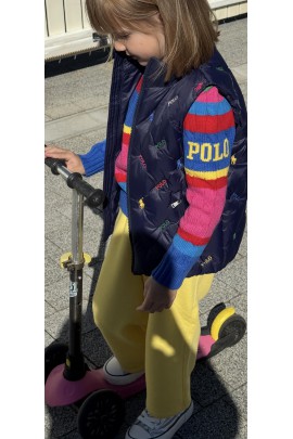 Kolorowy sweter wkładany przez głowę, Polo Ralph Lauren