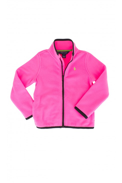 Bluza polarowa różowa, Polo Ralph Lauren Bluza polarowa różowa, Polo Ralph Lauren