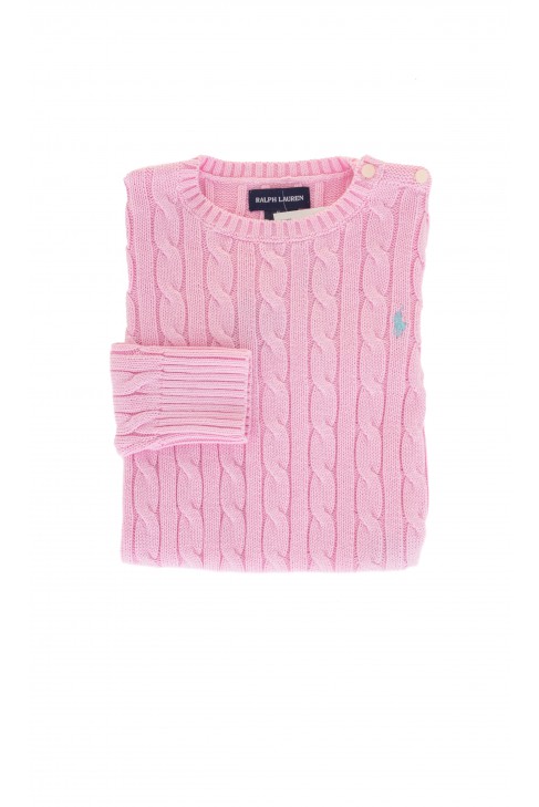 Sweter różowy, Ralph Lauren Sweter różowy, Ralph Lauren