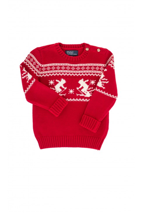 Red patterned sweater, Polo Ralph Lauren Red patterned sweater, Polo Ralph Lauren