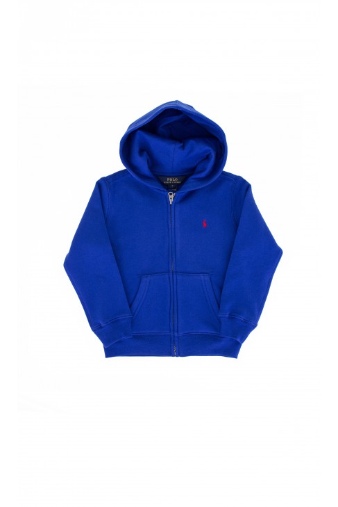 Blue hooded sweatshirt, Polo Ralph Lauren Blue hooded sweatshirt, Polo Ralph Lauren