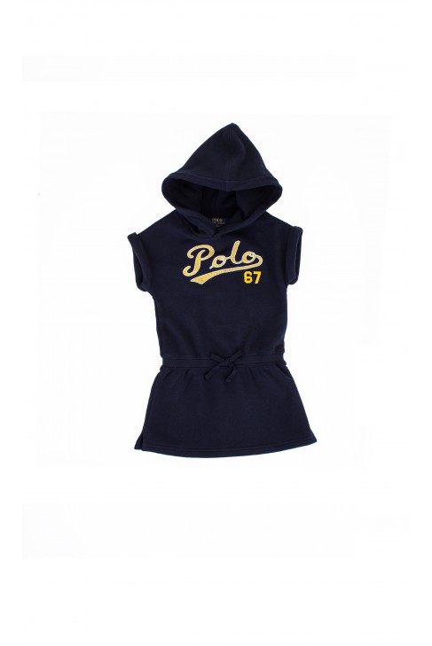 Navy blue hooded polo dress, Ralph Lauren Navy blue hooded polo dress, Ralph Lauren
