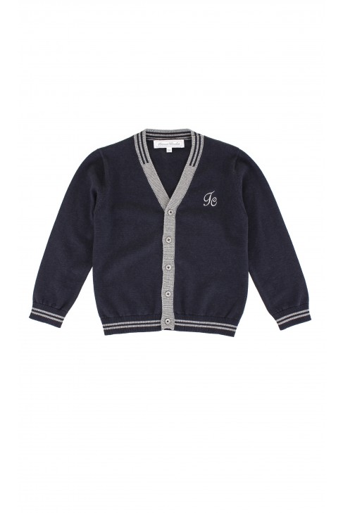 Navy blue sweater, Tartine et Chocolat Navy blue sweater, Tartine et Chocolat
