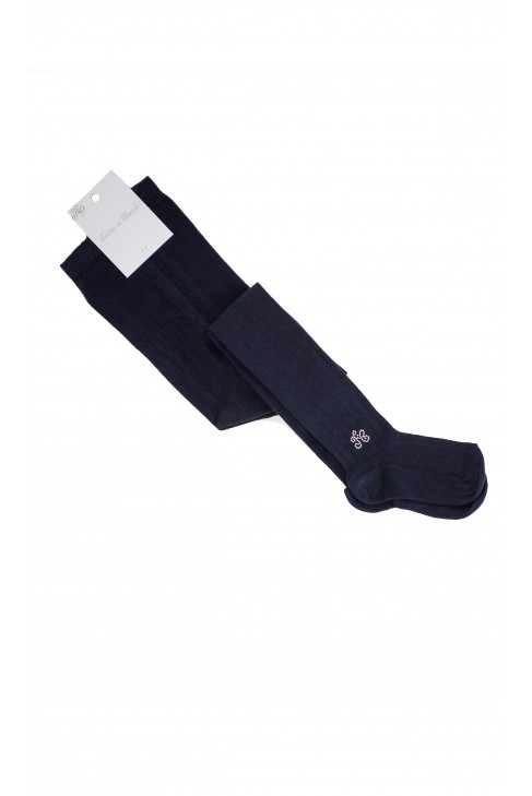 Navy blue tights, Tartine et Chocolat Navy blue tights, Tartine et Chocolat