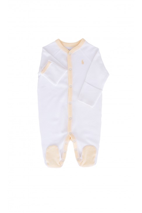 Biały śpioch Ralph Lauren Biały śpioch Ralph Lauren