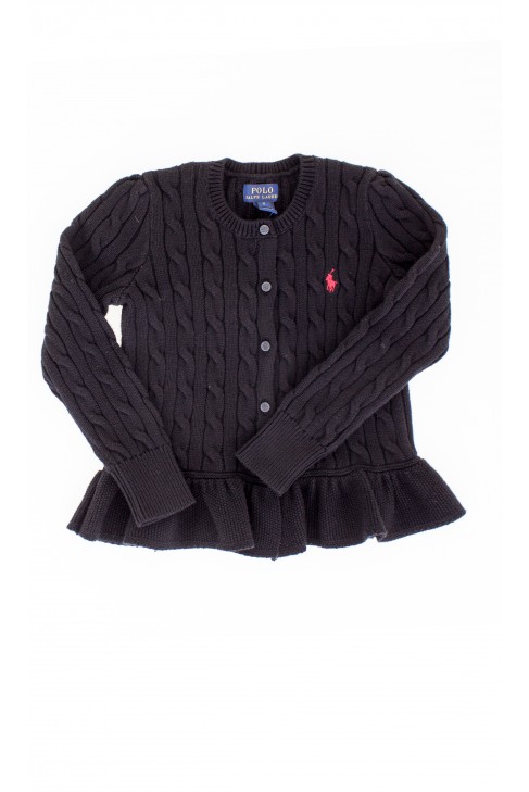 Black frilled swetaer, Polo Ralph Lauren Black frilled swetaer, Polo Ralph Lauren