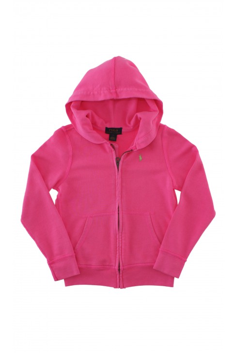Pink hooded sweatshirt, Polo Ralph Pink hooded sweatshirt, Polo Ralph
