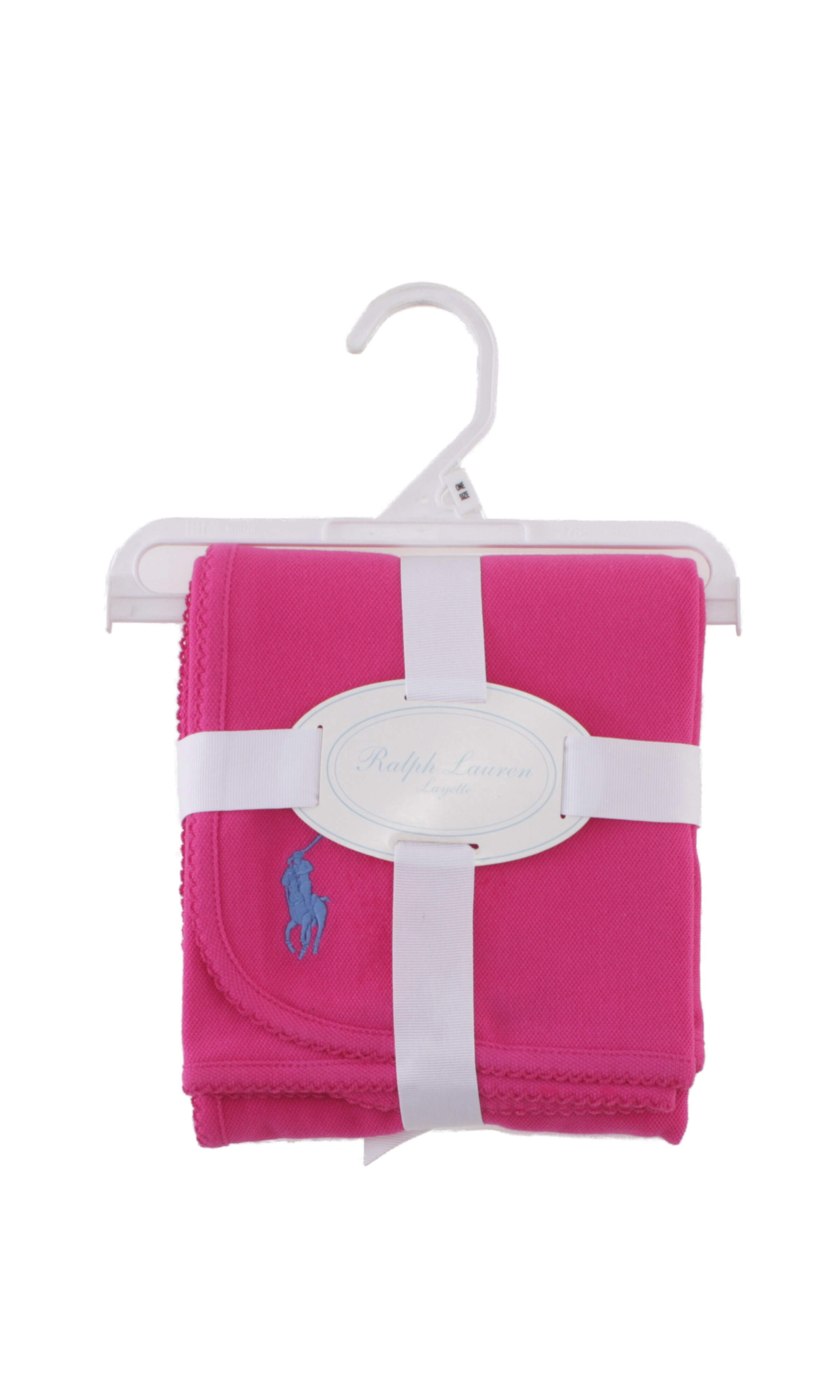 ralph lauren baby blanket pink