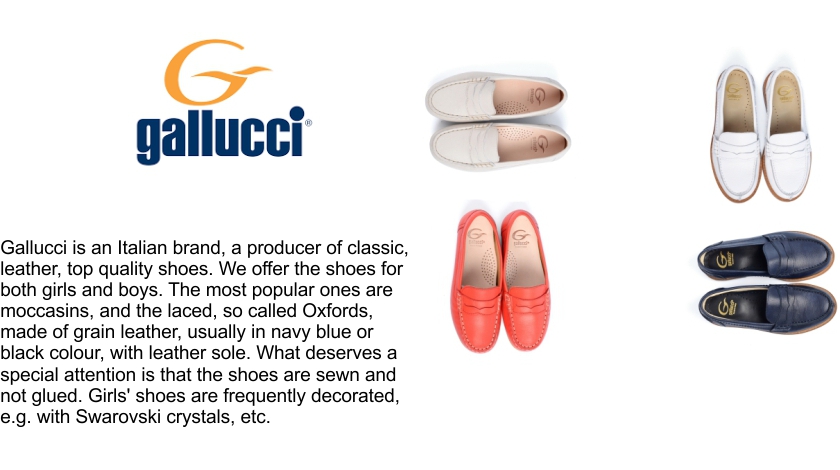 White girls shoes, Gallucci - Celebrity Club